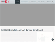 Tablet Screenshot of ecomx.de